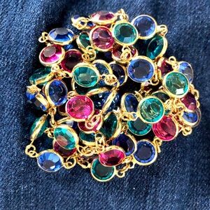 Swarovski Gold Tone Necklace